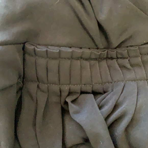 LONDON TIMES size 6 off shoulder soft black dress in excellent condition - Picture 6 of 8